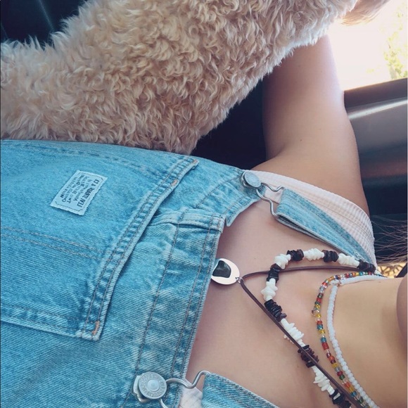 Denim Levi overalls - Picture 1 of 3